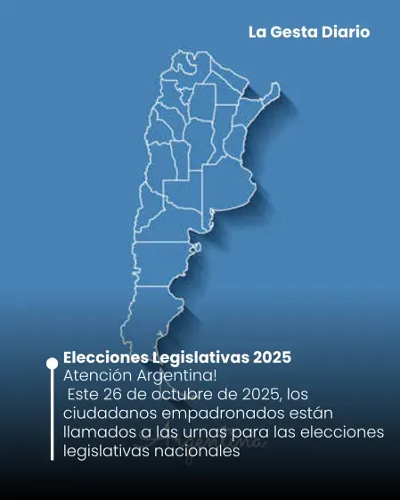 ¡Atención Argentina! Este 26 de octubre de 2025, los ciudadanos empadronados están llamados a las elecciones