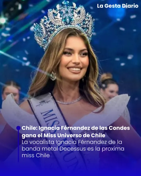 Chile: Ignacia Férnandez de las Condes gana el Miss Universo