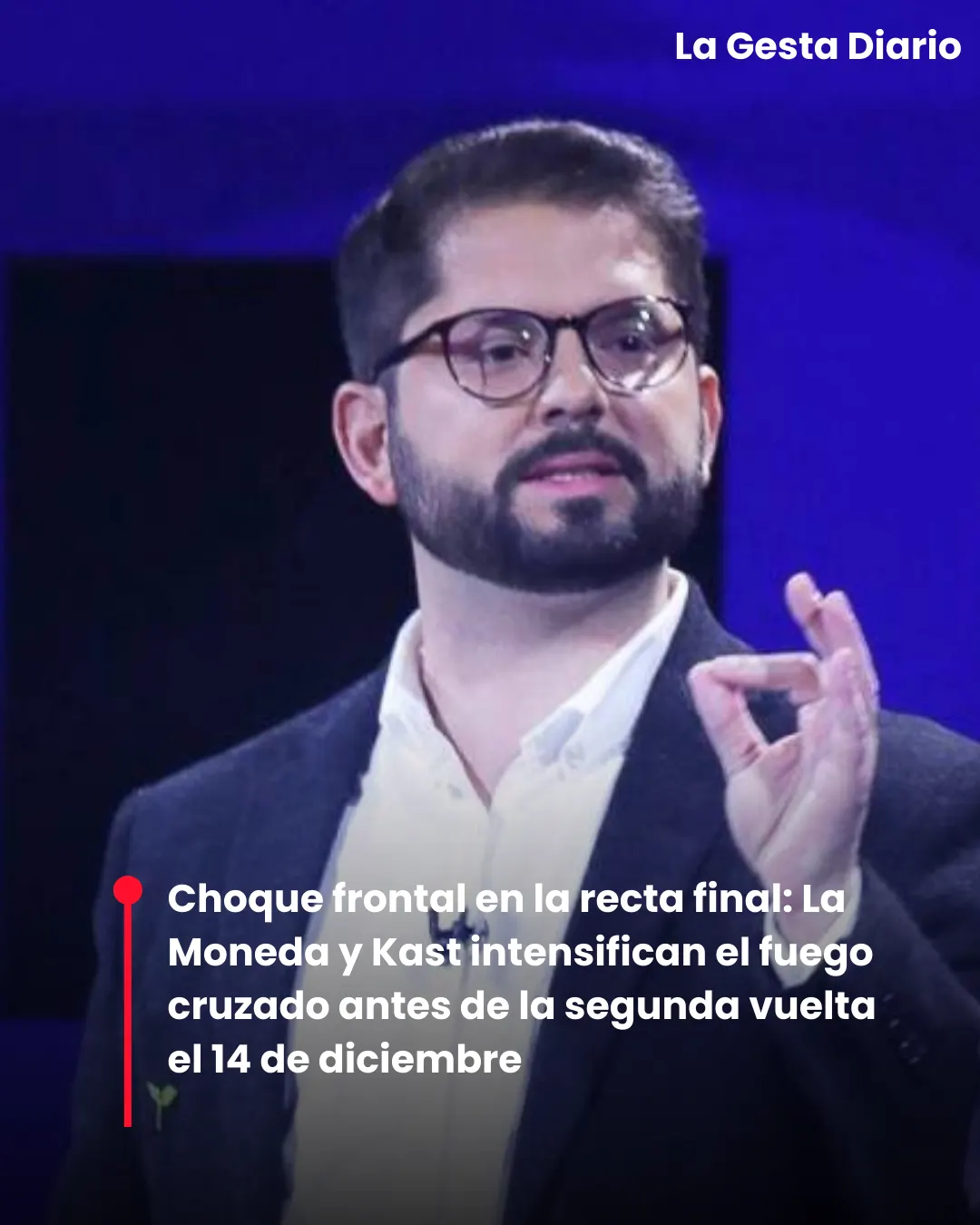 Choque frontal en la recta final: La Moneda y Kast intensifican el fuego cruzado antes de la segunda vuelta