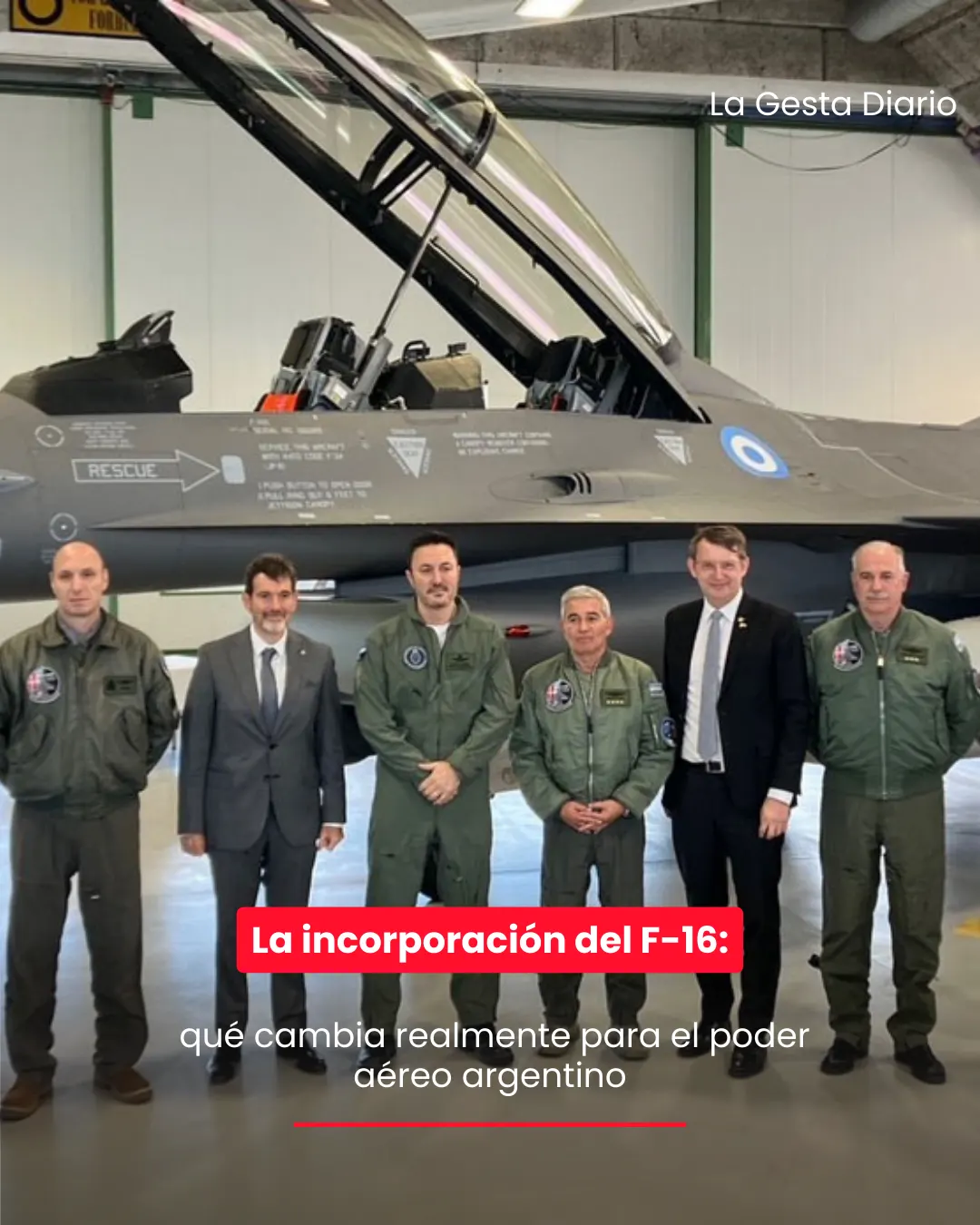 La incorporación del F-16: qué cambia realmente para el poder aéreo argentino