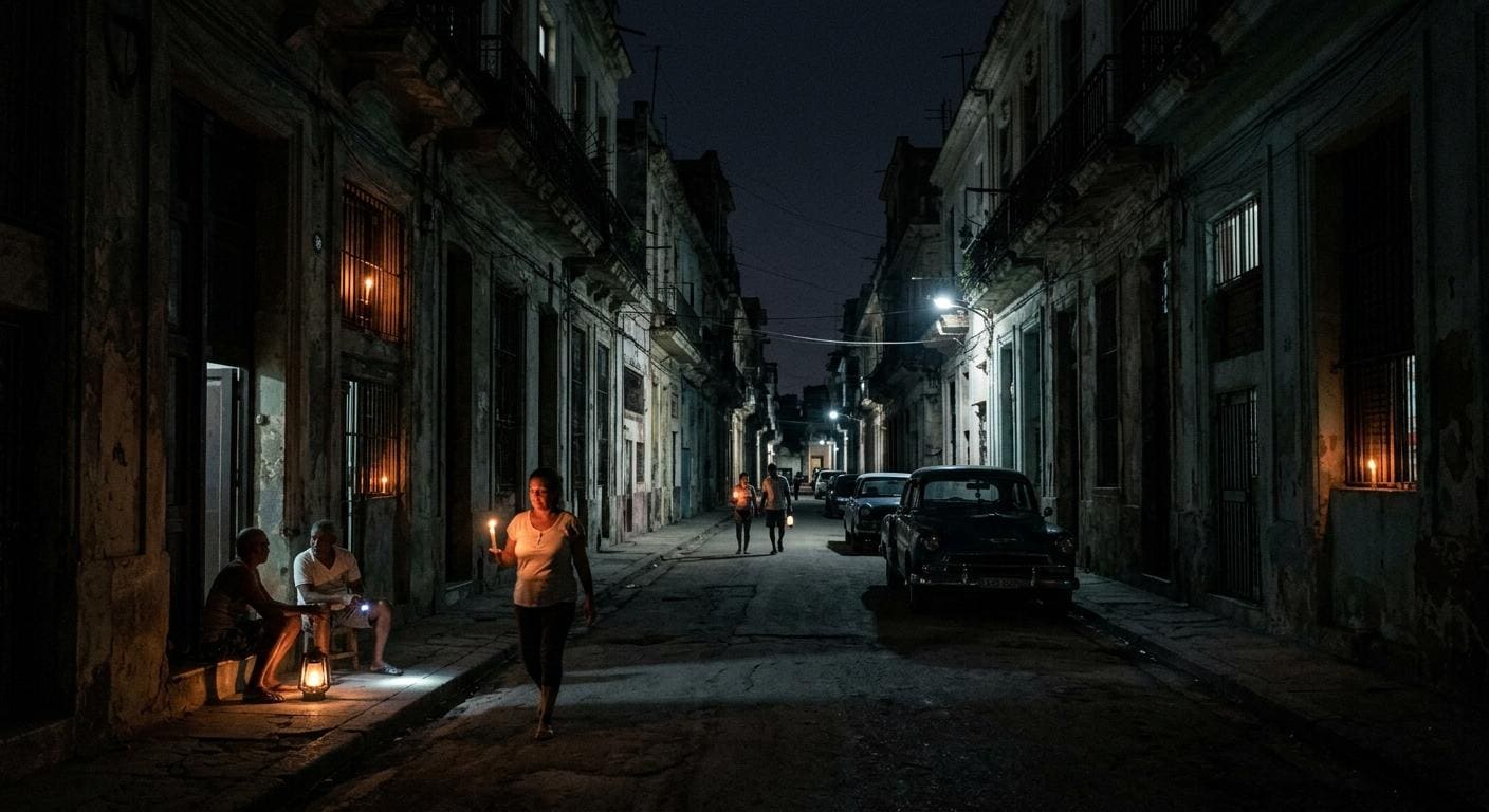 La Habana y otras zonas de Cuba enfrentan frecuentes cortes de electricidad en medio de la crisis del sistema energético nacional