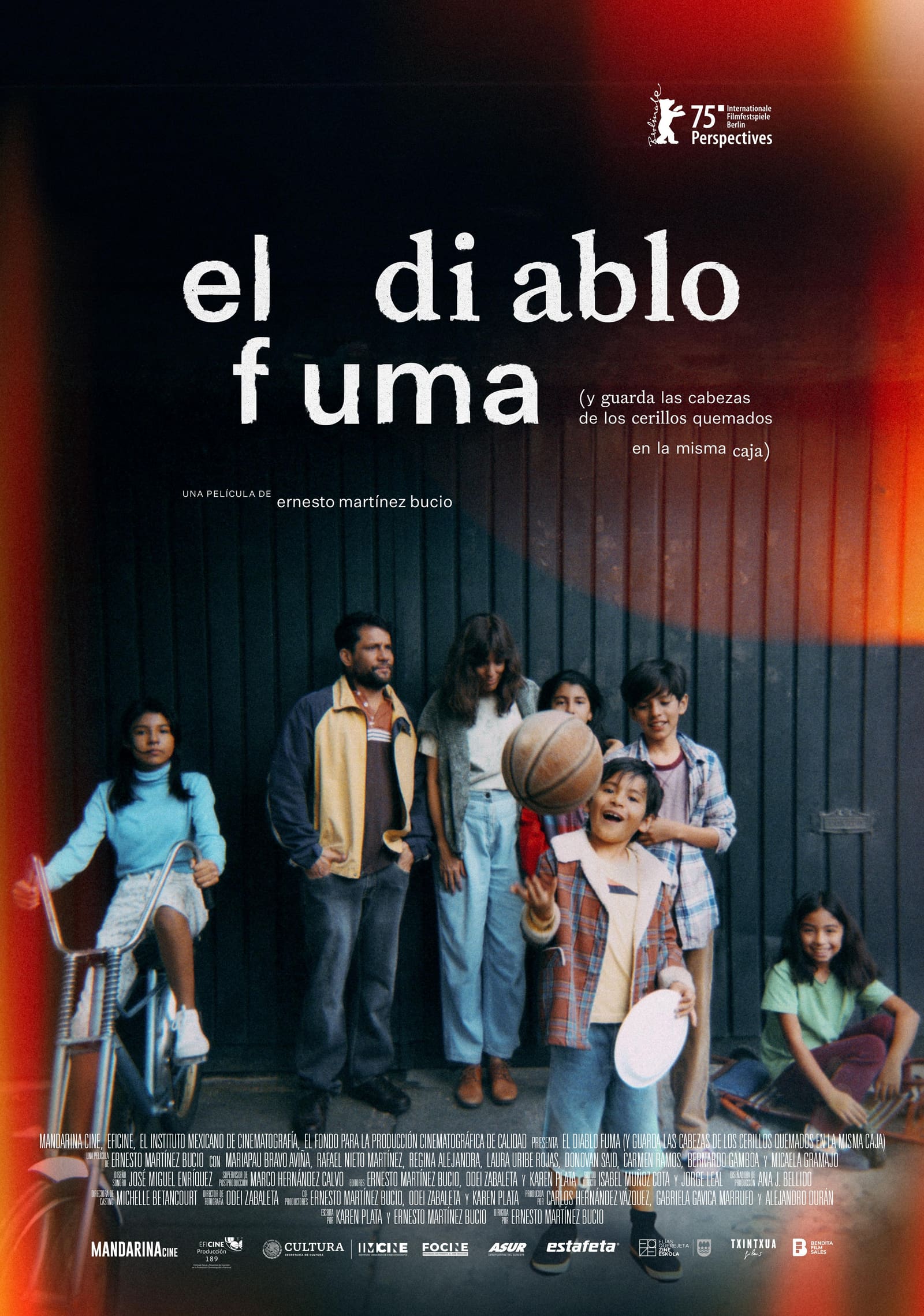 El Diablo Fuma, producción mexicana dirigida por Ernesto Martínez, que será presentada en el festival