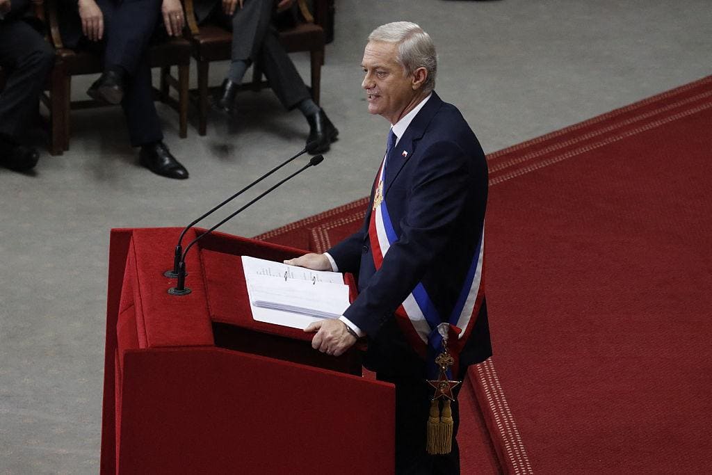 José Antonio Kast durante su intervención ante Naciones Unidas, donde presentó su visión para el futuro de Chile y llamó a recuperar la seguridad, la inversión y el crecimiento económico.