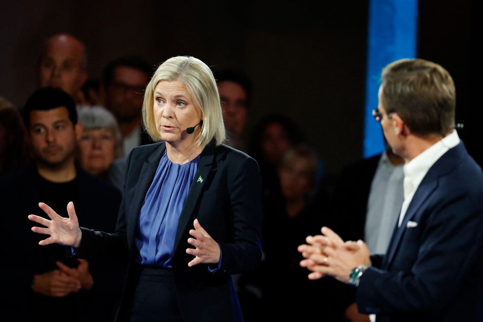 Magdalena Andersson y Ulf Kristersson se enfrentan en unas elecciones marcadas por una estrecha disputa entre los bloques políticos.