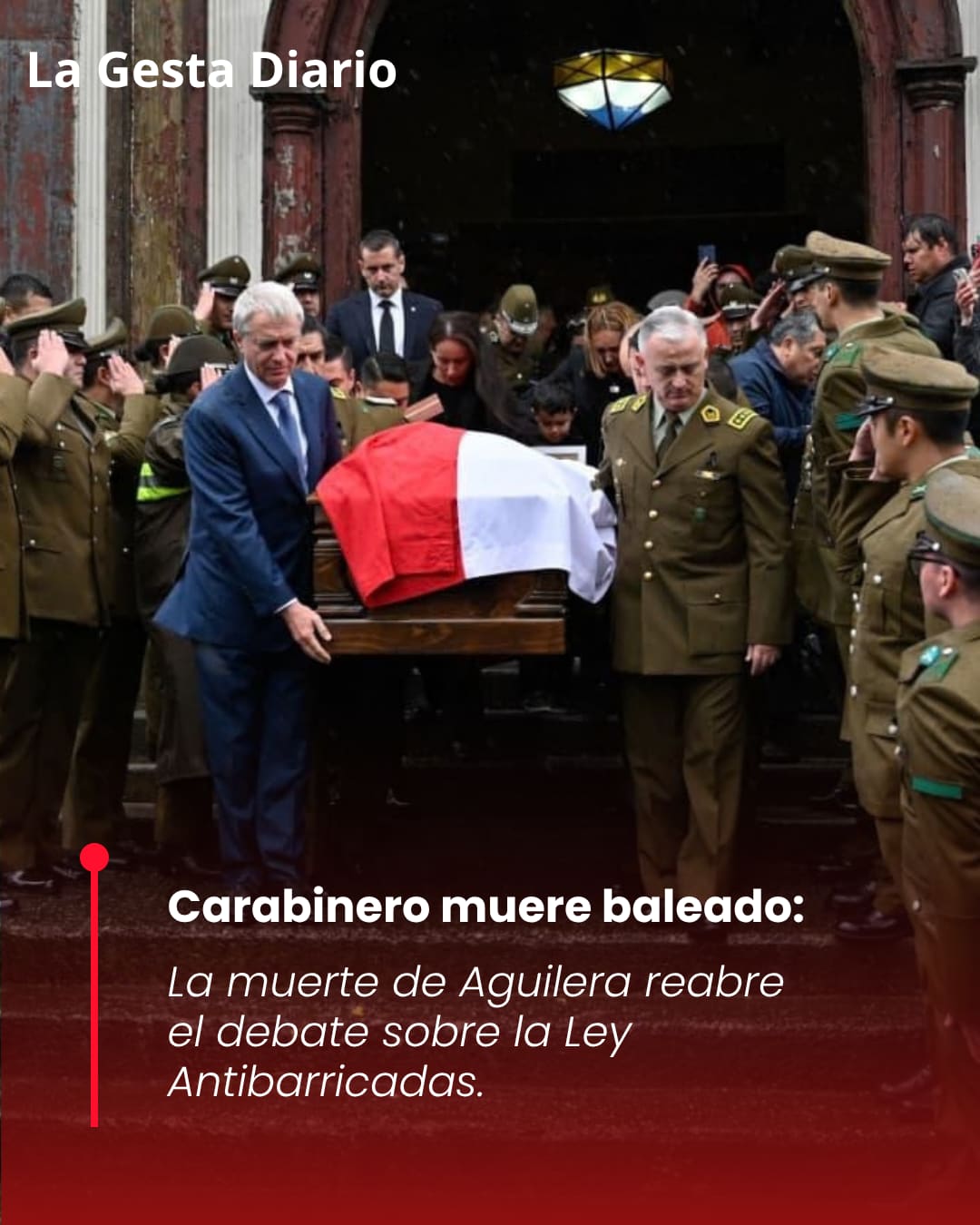 La muerte de Aquilera reabre el debate sobre la ley antibarricadas