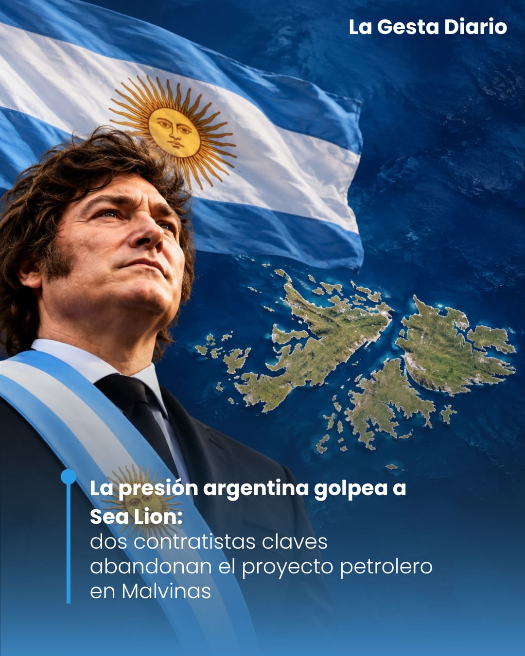 La presión argentina golpea a Sea Lion: