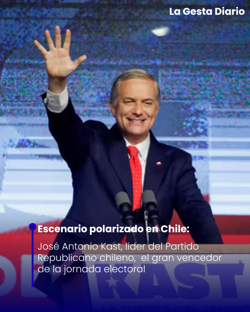 Escenario polarizado en Chile: Kast, del partido Republicano&hellip;