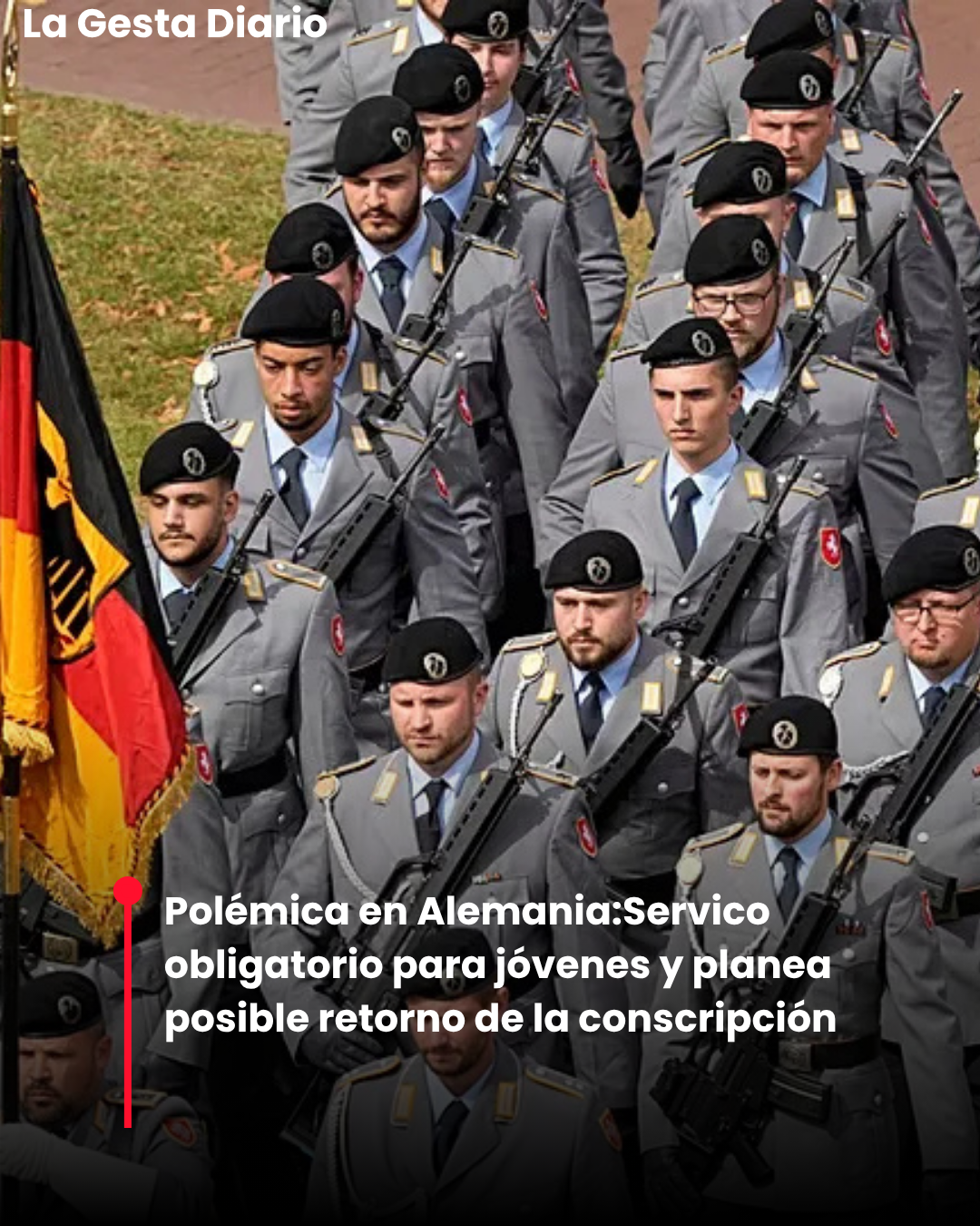 Polémica en Alemania:Servico obligatorio para jóvenes y planea posible retorno de la conscripción