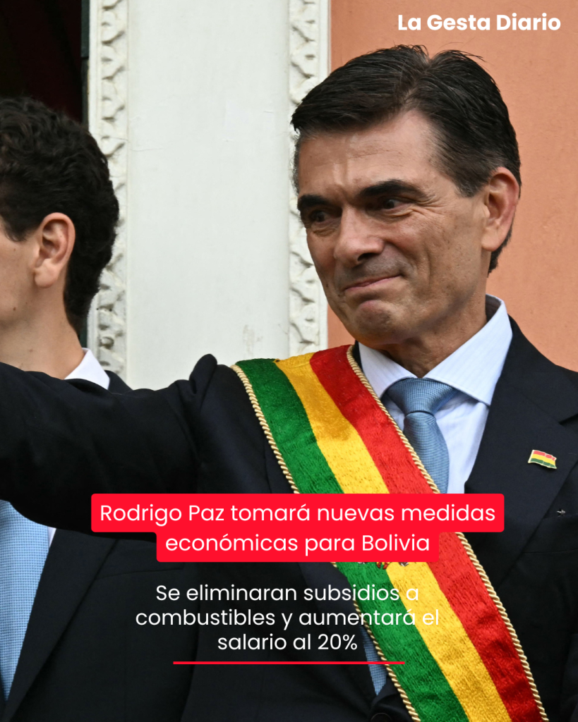 Bolivia elimina subsidios a combustibles y aumenta el salario a 20%