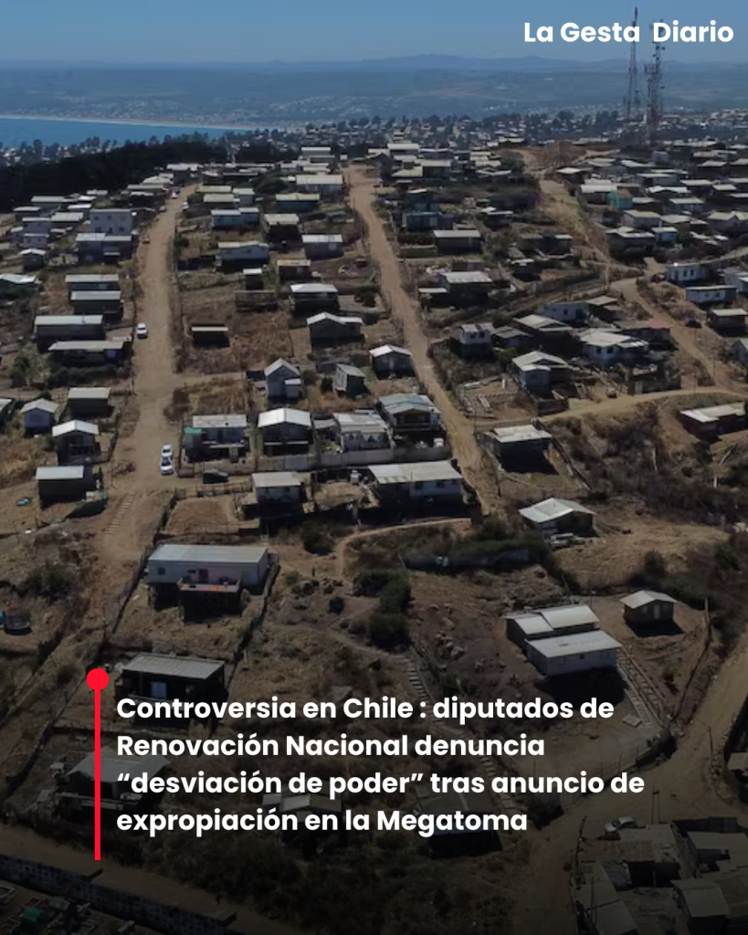 Controversia en San Antonio: RN denuncia “desviación de poder” tras anuncio de expropiación en la Megatoma