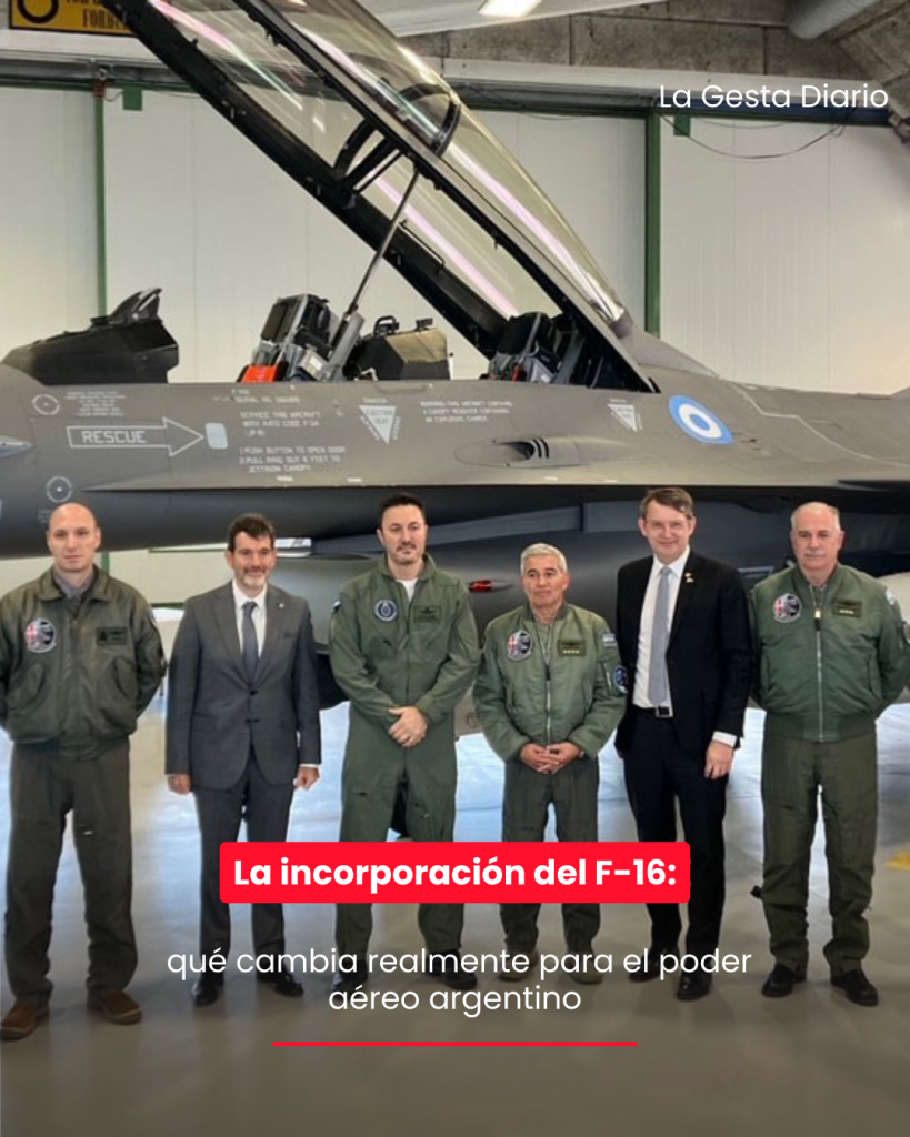 La incorporación del F-16: qué cambia realmente para el poder aéreo argentino