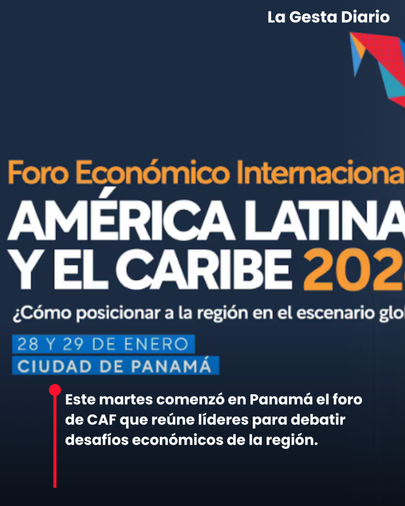 Foro Económico 2026 reúne a presidentes de América Latina en Panamá