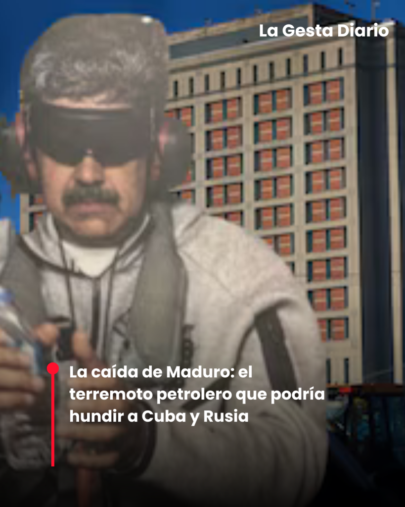 La caída de Maduro: el terremoto petrolero que podría hundir a Cuba y Rusia