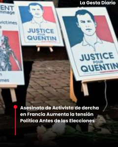 Asesinato de Activista de derecha en Francia Aumenta&hellip;