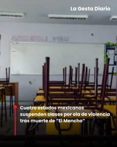 Cuatro estados mexicanos suspenden clases por ola de&hellip;