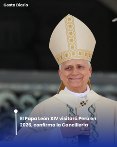 El Papa León XIV visitará Perú en 2026,&hellip;