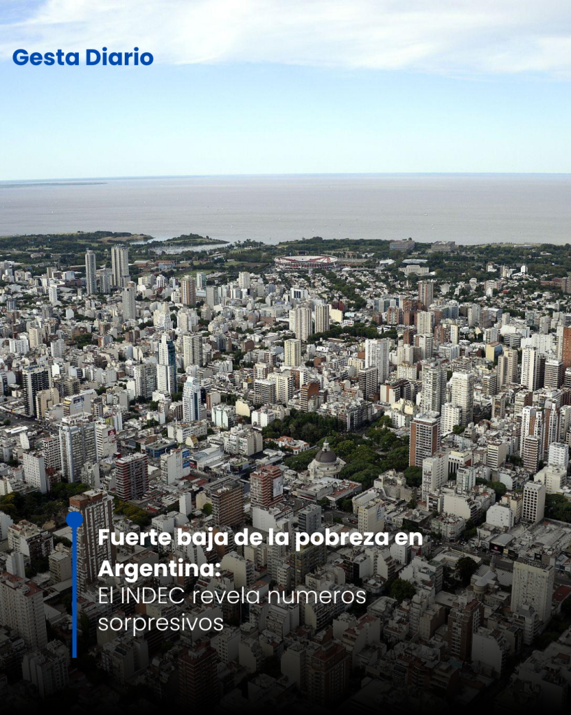 Fuerte baja de la pobreza en Argentina: