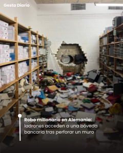 Robo millonario en Alemania: ladrones acceden a una&hellip;