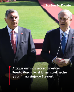 Kast condena ataque armado a carabinero en Puerto&hellip;