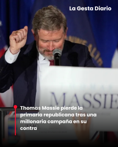 Thomas Massie pierde la primaria republicana tras una&hellip;