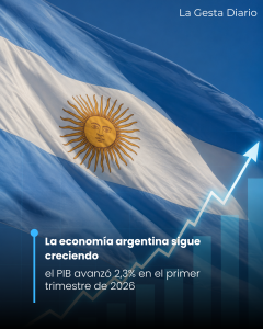 La economía argentina sigue creciendo y el PIB&hellip;