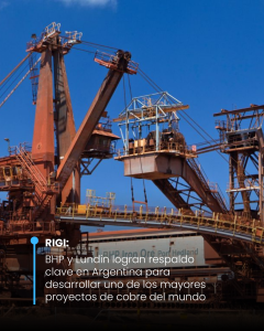 BHP y Lundin logran respaldo clave en Argentina&hellip;