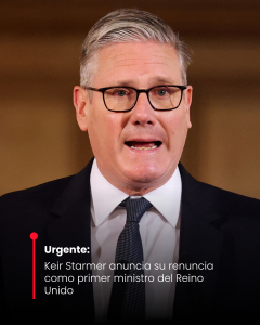 Urgente: Keir Starmer anuncia su renuncia como primer&hellip;