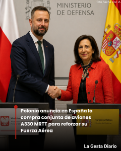 Polonia anuncia en España la compra conjunta de&hellip;