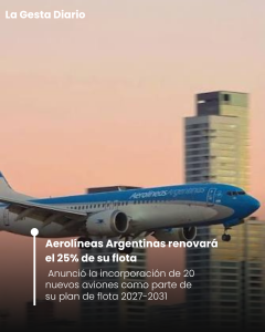 Aerolíneas Argentinas renovará el 25% de su flota&hellip;
