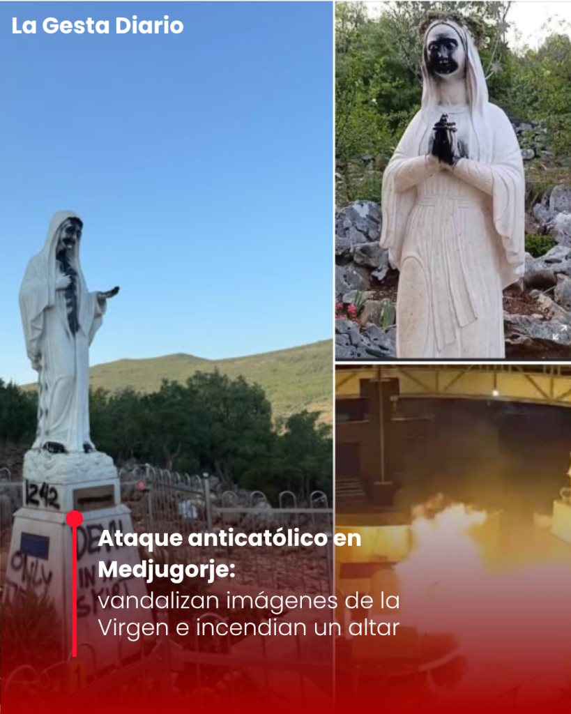 Ataque anticatólico en Medjugorje: vandalizan imágenes de la&hellip;