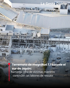 Terremoto de magnitud 7,1 sacude el sur de&hellip;