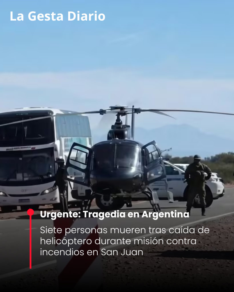Tragedia en Argentina: siete personas mueren tras caída&hellip;