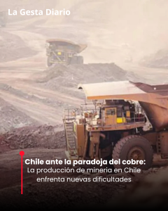 Cobre en máximos históricos, pero la producción minera&hellip;