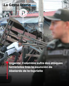 Colombia sufre dos ataques terroristas tras la asunción&hellip;