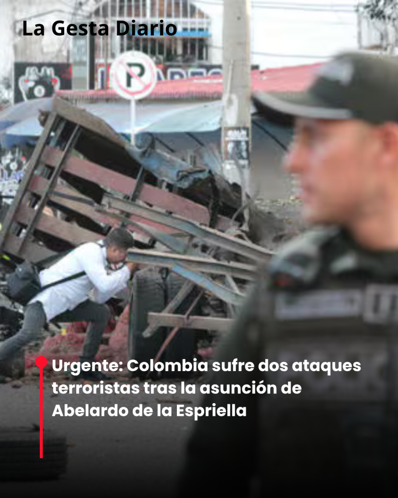 Colombia sufre dos ataques terroristas tras la asunción&hellip;
