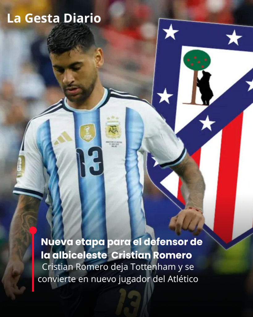 Cristian Romero fue presentado por el Atlético de&hellip;
