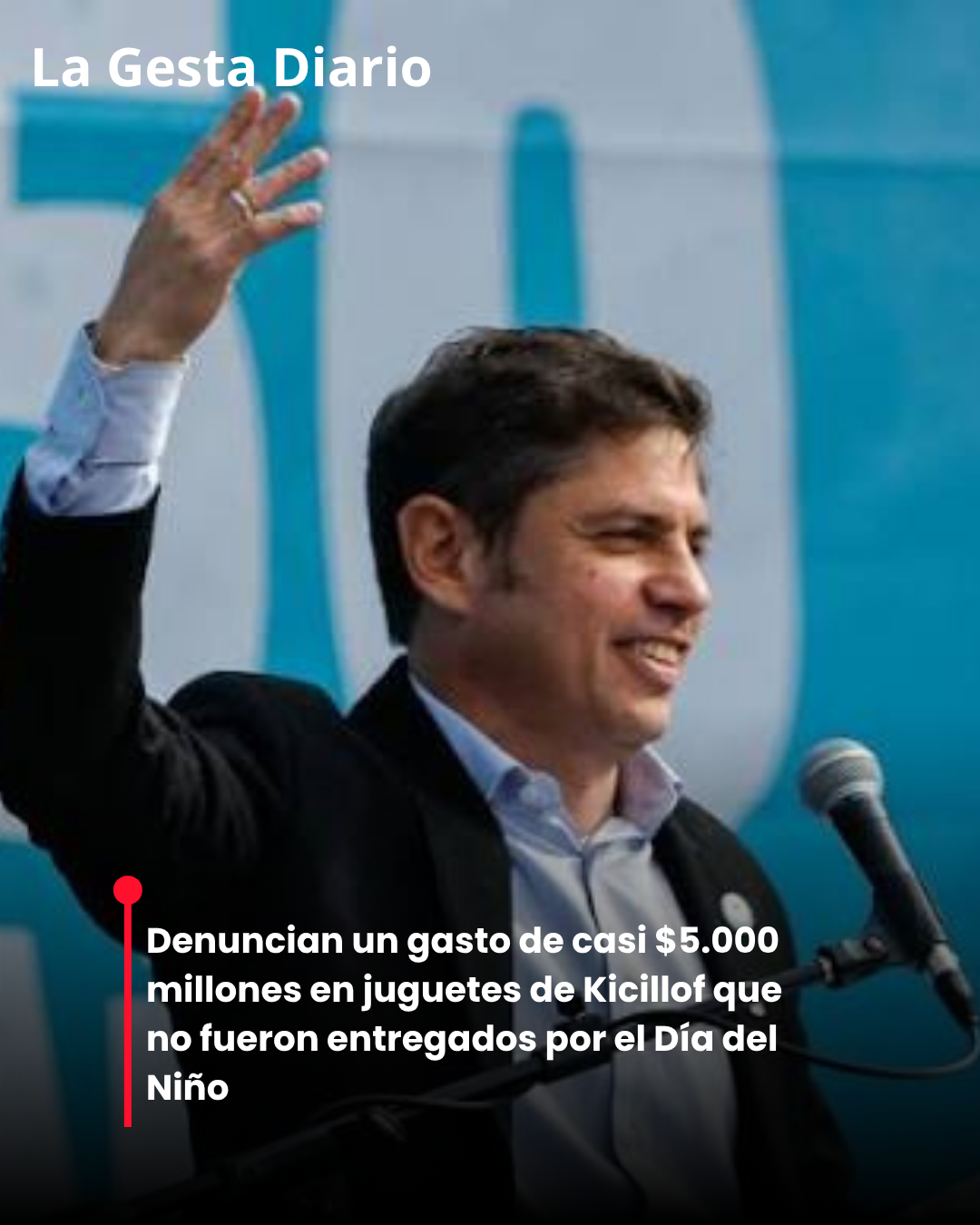 Denuncian un gasto de casi $5.000 millones en juguetes de Kicillof que no fueron entregados por el Día del Niño