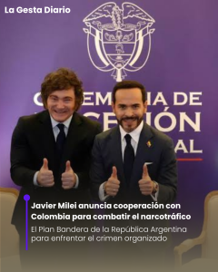 Javier Milei anuncia cooperación con Colombia para combatir&hellip;