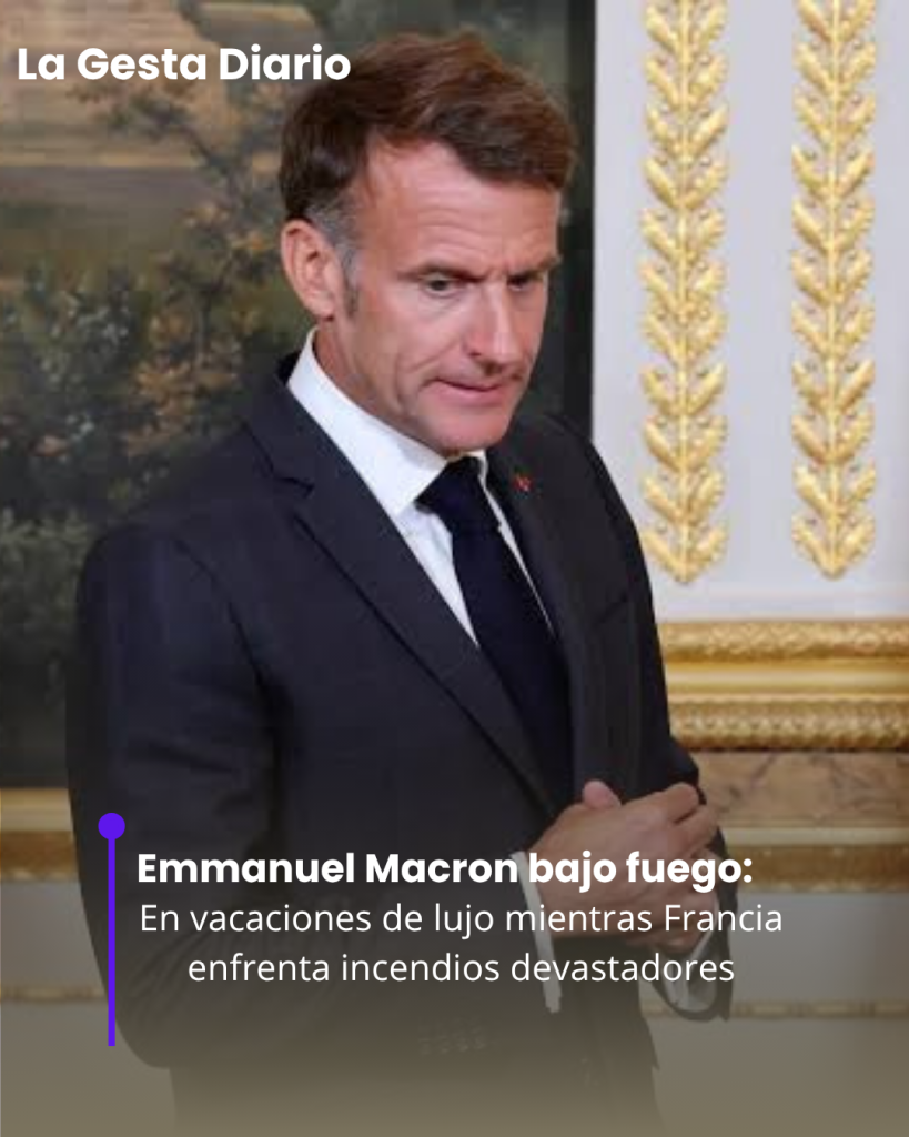 Macron bajo fuego: vacaciones de lujo mientras Francia&hellip;