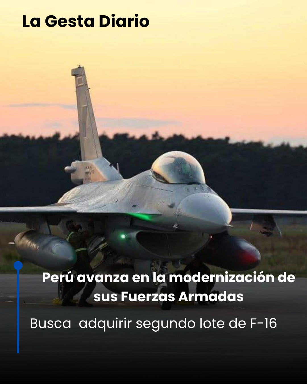 Perú avanza en la modernización de sus Fuerzas Armadas: busca segundo lote de F-16 y elige tanques K2 Black Panther