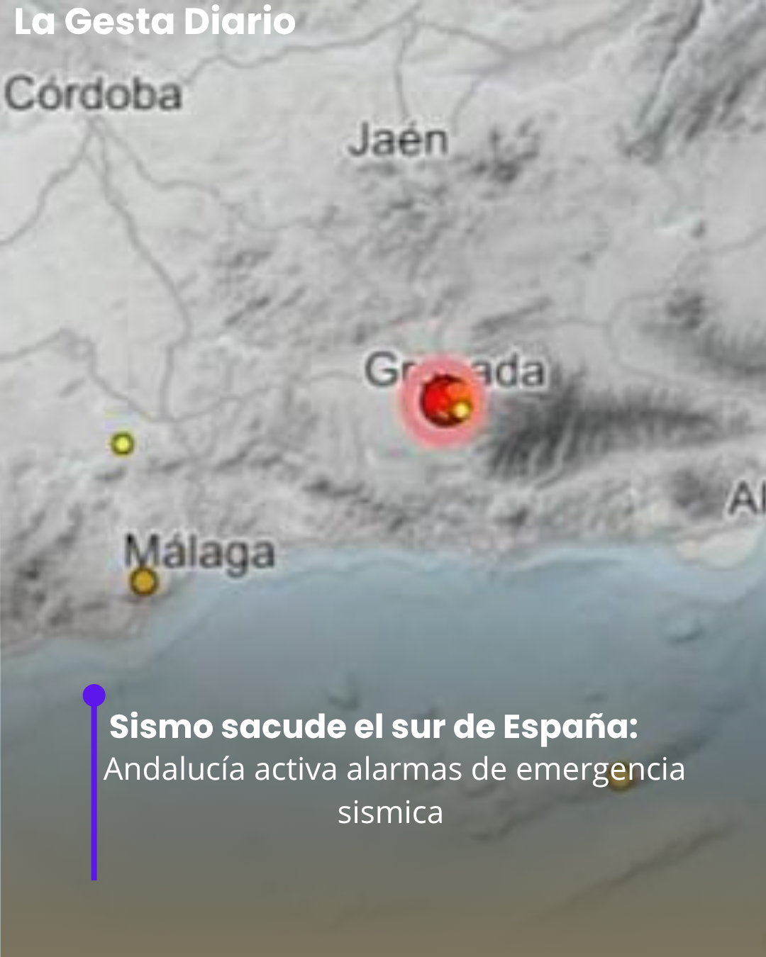 Sismo sacude el sur de España y obliga a activar emergencia en Andalucía
