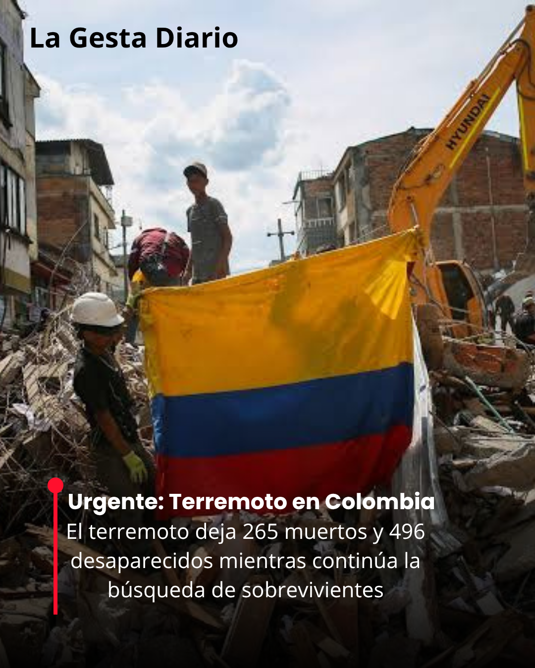 Terremoto en Colombia deja 265&hellip;