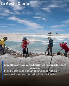 Argentina alcanza récord histórico en exportaciones mineras con&hellip;