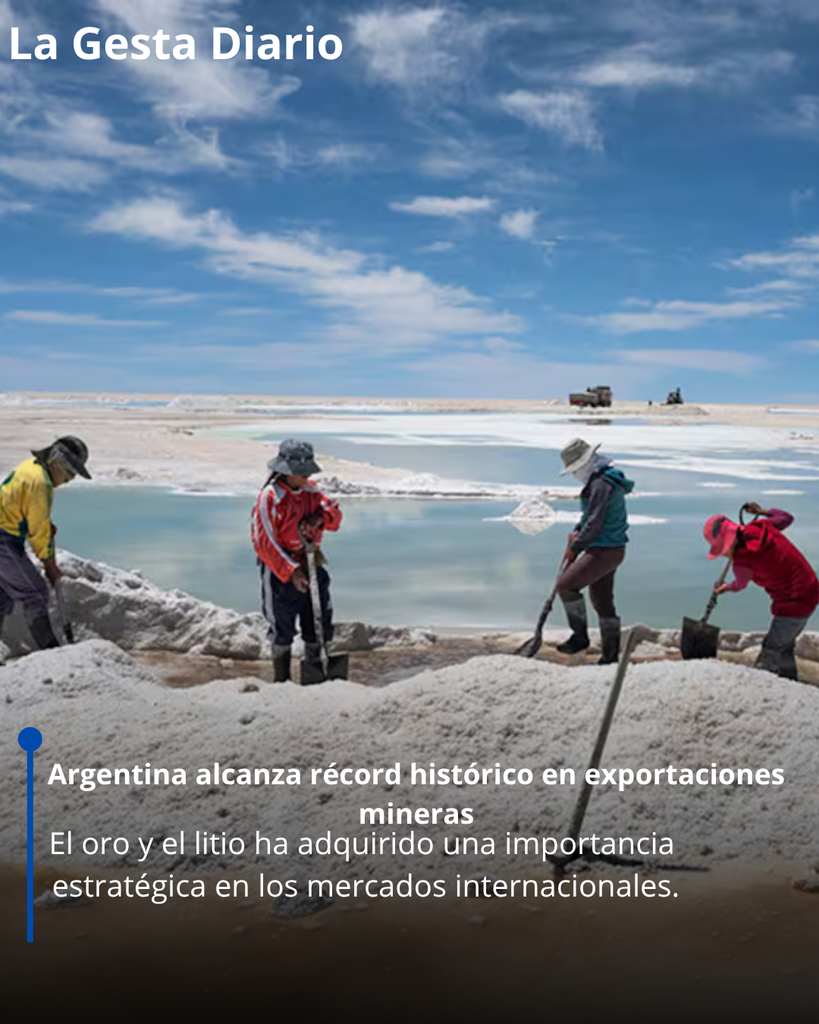 Argentina alcanza récord histórico en exportaciones mineras con&hellip;