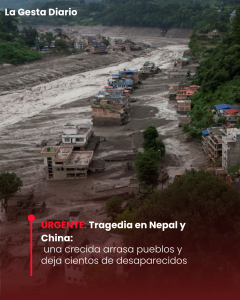 Tragedia en Nepal y China: una crecida arrasa&hellip;