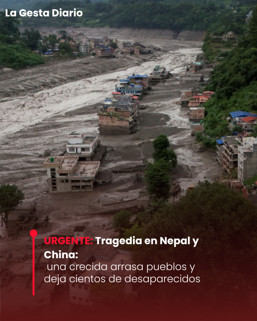 Tragedia en Nepal y China: una crecida arrasa&hellip;